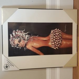 Angelina Wrona "Doin' the Dishes" art board